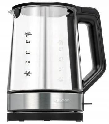 Kettle Mpm Mcz-125 Inox+Glass 1 Pc