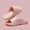 Fashion Non Slip Eva Bathroom Massage Insole Slippers for Women 2025 Summer New Thick Bottom Home Slides Woman Soft Sole Indoor Slippers