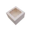 Kraft Paper Gift Box with Window for Dim Sum, Weddings, Candy, and Cakes