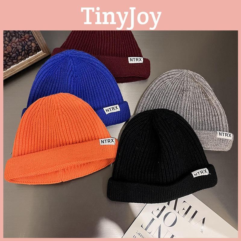 Solid Color Ntrx Letter Pattern Knit Beanie With Warmth For Winter Casual Wear