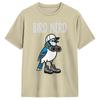 Unisexs Tshirt Bird Nerd Watching Blue Jay W Binoculars Nature Cotton Tee Shirt Short Sleeve T Shirt Round Collar Clothes