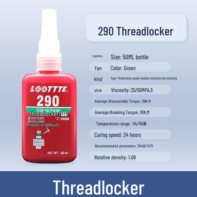 Anaerobic Thread Locking Sealant: 243, 222, 242, 262, 263, 271, 272, 277