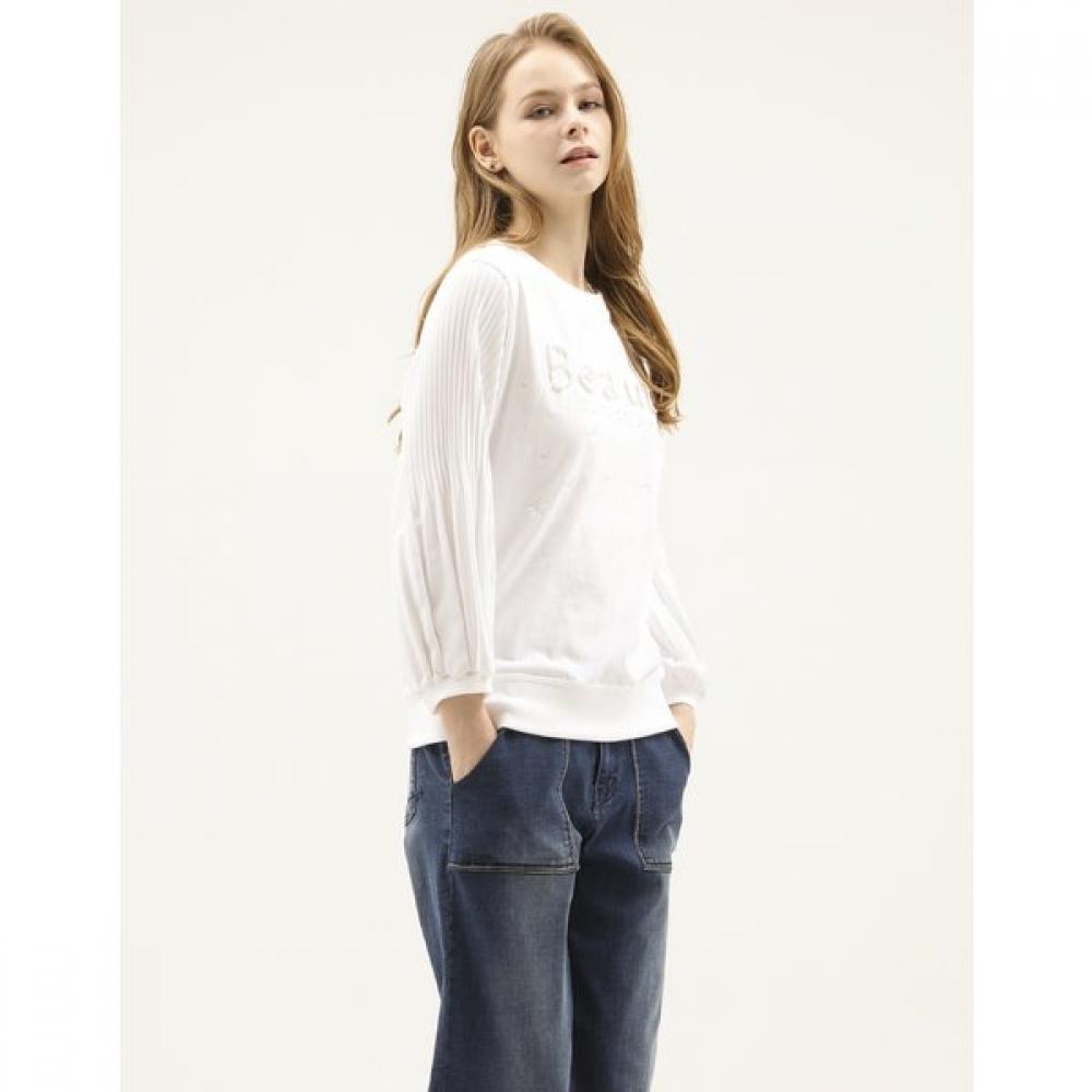 SON JUNG WAN BeauTy Embroidered Color Block T shirT Zdr6161210