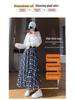 Women's Retro Plaid A-line Skirt: 2026 Spring Mid-length, Irregular Hem