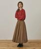 Belloel Balloon Long Skirt Brown