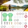 1Pair AMO Lure Fishing Reel Refit Handle Knob 27.5mm for Lowprofile Reel Spinning Reel