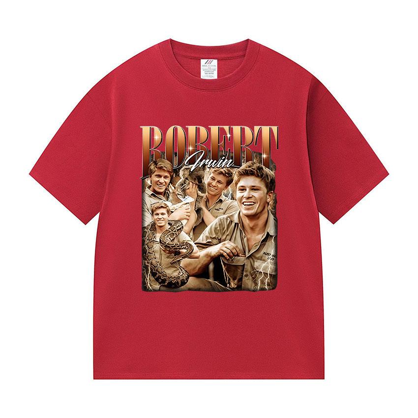 Jaren 90 Retro Robert Irwin Grafisch T-shirt Unisex Klassieke Mode Korte Mouw T-shirts Casual Hoge Kwaliteit Katoenen T-shirt Streetwear