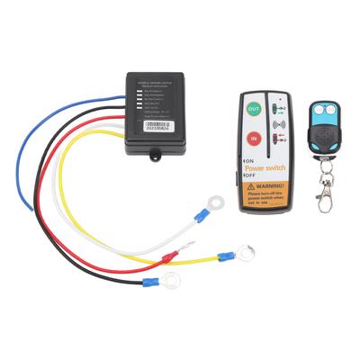 Kabelloses Seilwinden-Fernbedienungs-Kit 12V 24V Schnelle Reaktion 50 Fuß Präzise Steuerung mit Empfänger für LKW ATV SUV