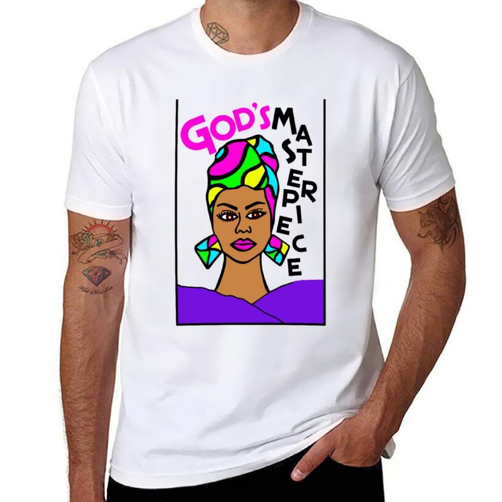 Gods Masterpiece Tshirt Comfortable Daily Wear Tee