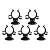 5 Pcs Aquarium Suction Cup Double-ended Buckle for Square And Round Tube Fish Tank Oxygen Tube Hose Pump Power Cord Buckle
