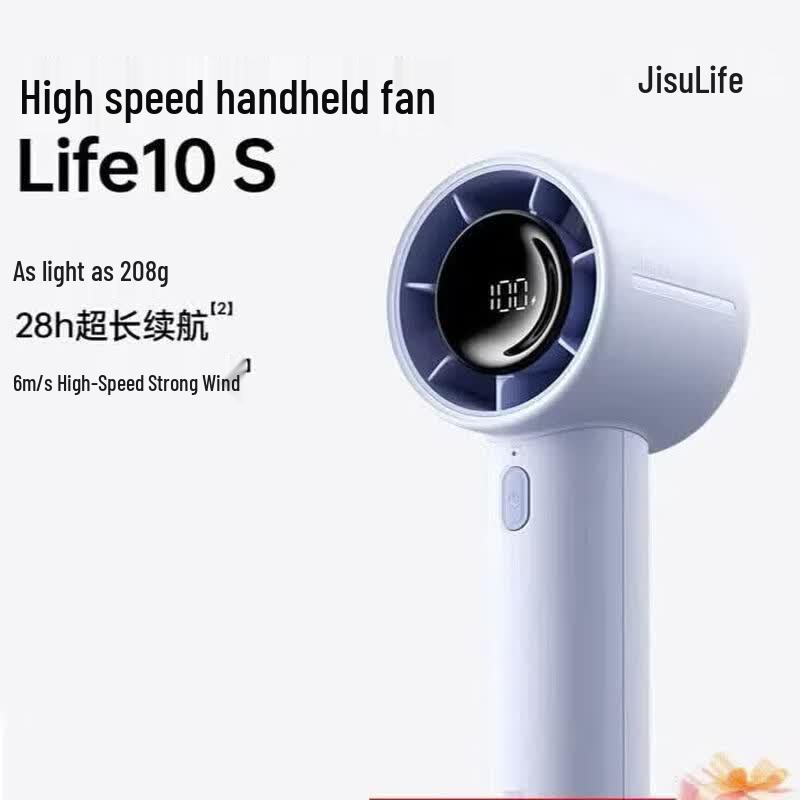 Jisulife Ручной портативный USB-вентилятор Life10 синий