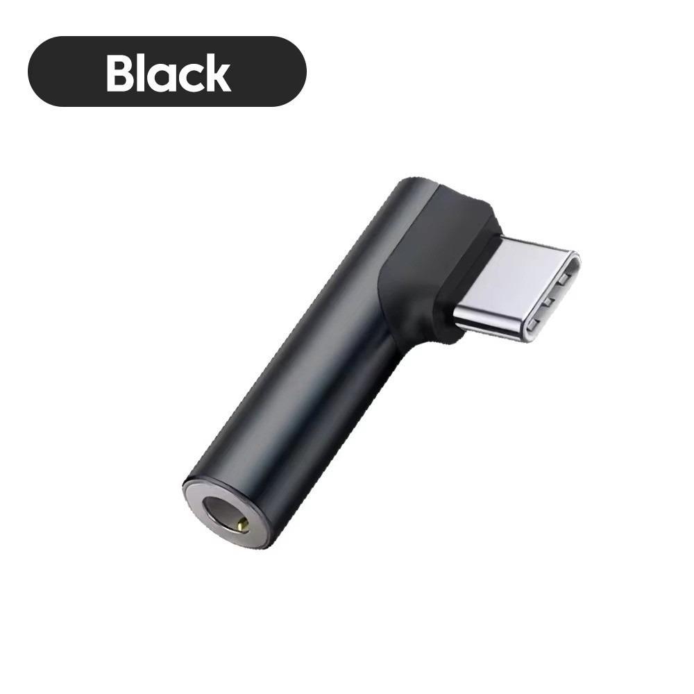 Winkel Typ Typ-C Audio Adapter Buchse Legierung 3,5mm Klinkenadapter Konverter Funktion AUX Adapter