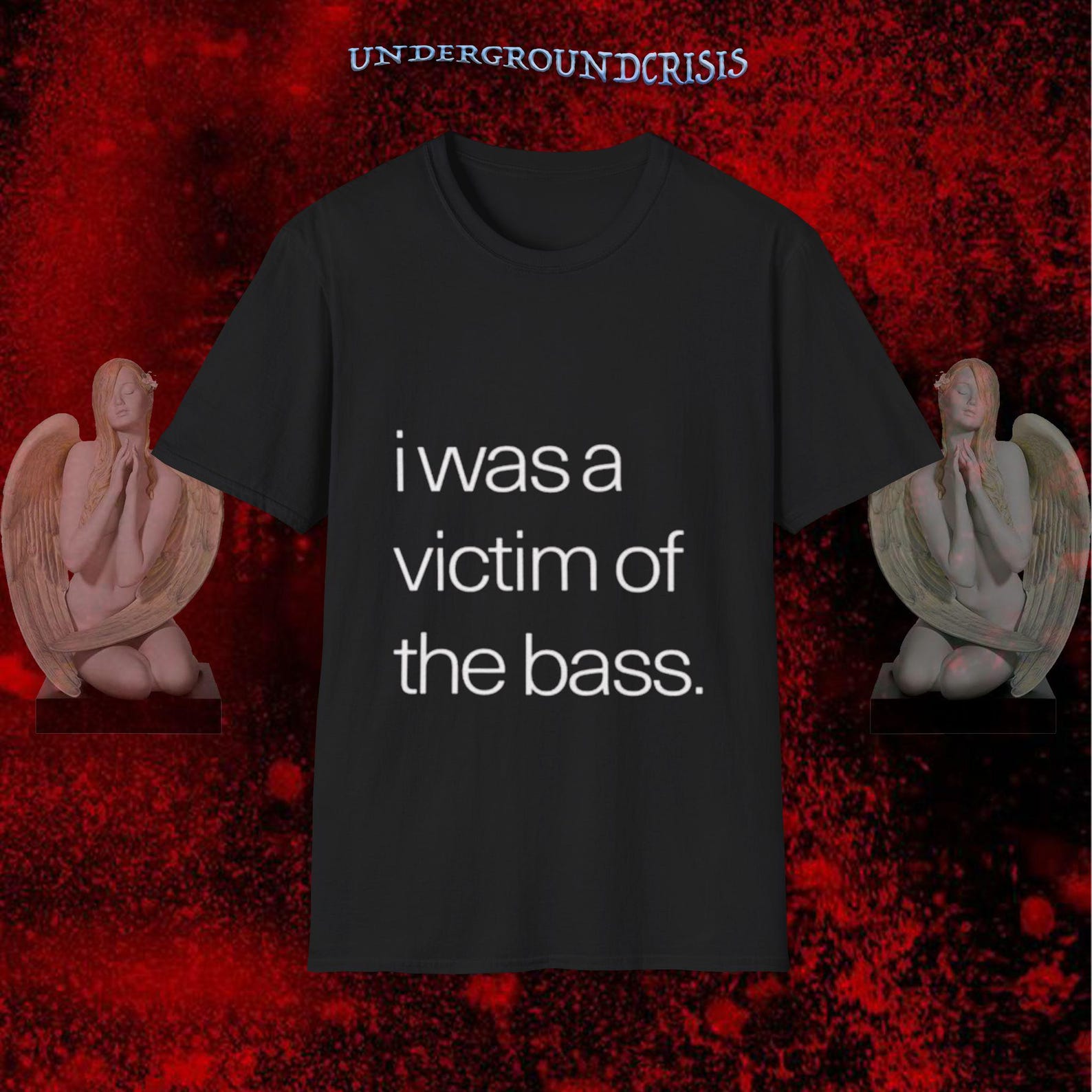 Bassvictim I was a victim of the bass T-Shirt S