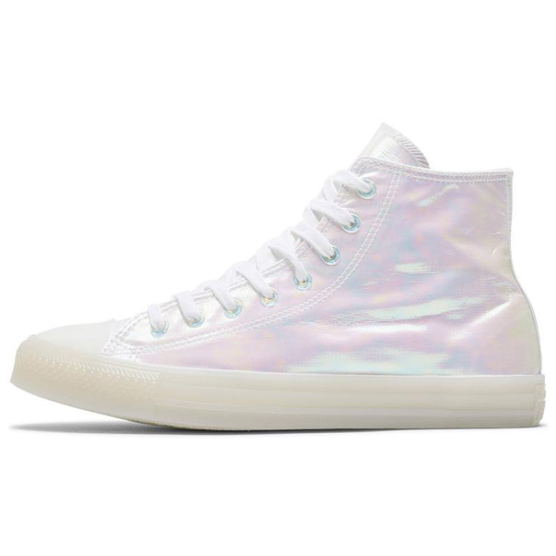 

Converse Chuck Taylor All Star Chameleon Laser Jelly Sole Trendy High Top Canvas Unisex White 35