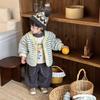 Children Wear Thickened Coats On Both Sides In Autumn and Winter, New Children's Clothing, Baby Clothes, and Boys' Velvet Suit.
