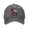 Nevermore Skeleton Mylene Farmer Denim Cap Casual Baseball Caps Adjustable Hat Summer Unisex Baseball Hats