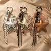 Lady's Fashion Five-Pointed Star Bag Pendant Car Dopamine Matching Hand Gift Hanging Rope Accessories Bag Charm