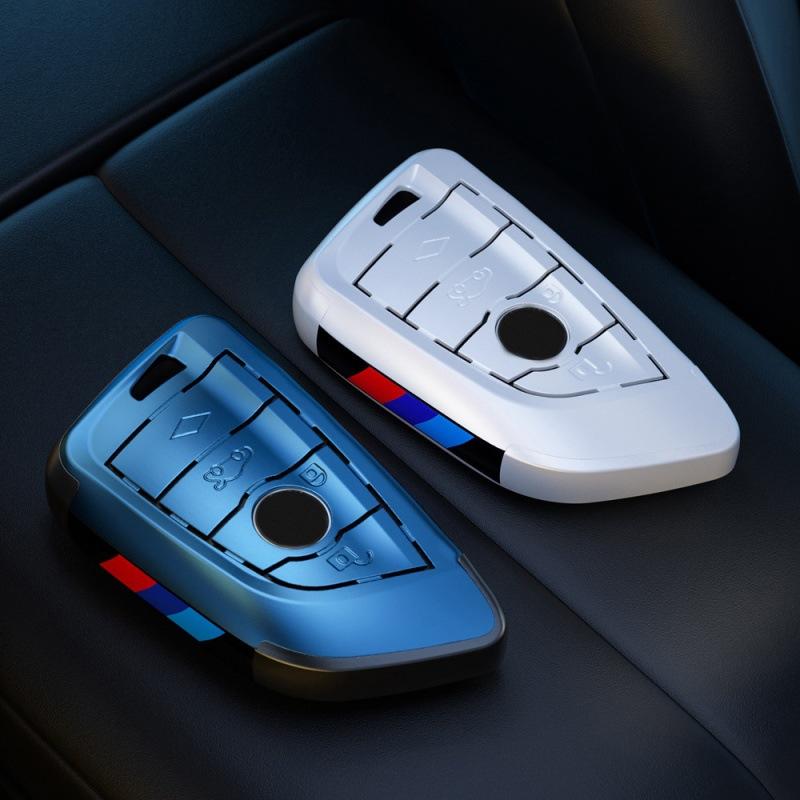 Applicable To BMW 3 Series 5 Series Blade Key Set 1 Series 2 Series Sports Shell X5X3X6X1 Carbon Fiber Pattern All-inclusive Coating Buckle