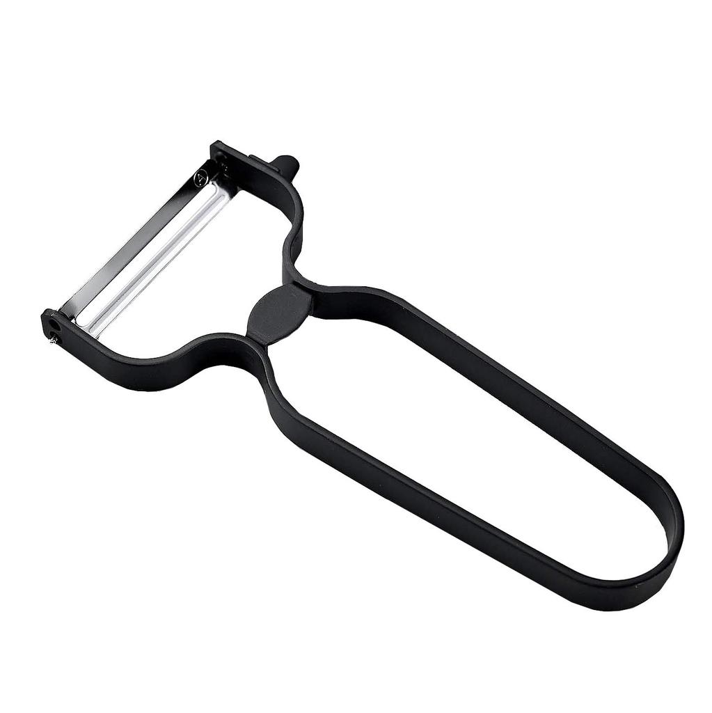 Pearl Metal Made in Japan Peeler Stainless Steel Black Peeler BLKP Black [BLKP] CC-8507