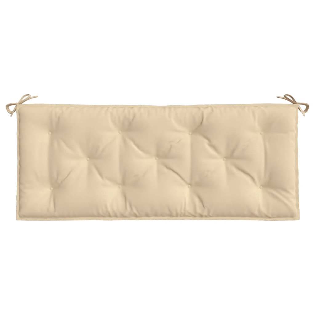Vidaxl Garden Bench Cushions, 2 Pcs, Beige, Oxford Fabric