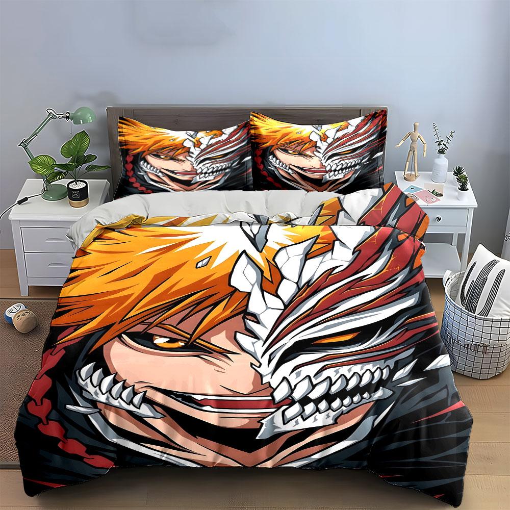 Split-faced Character Design. Bedding Sets Duvet Cover Sets Duvet Covers Pillowcases(1 * Duvet Cover 2 * Pillowcases Without Duvet Insert)