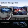 Tempered Glass Screen Protector for 25 Changan UNIZ Models - Central Control Navigation Film Interior Accessory 2025