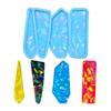 Barrettes Silicone Molds Hair Clips Resin Mold Geometric Epoxy Casting Mold for Jewelry Making Resin Pendant Charm Mold