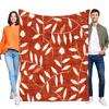 Floral Pattern Blanket Cozy Soft Bed Sofa Throw for Home Decor Lightweight Stylish Gift for Friends and Family