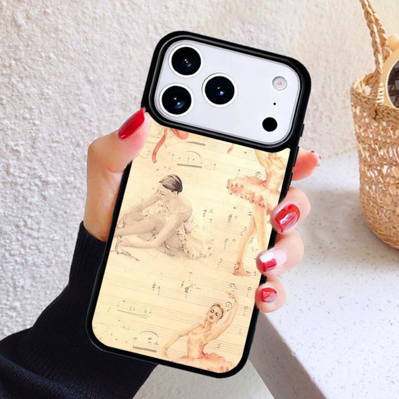 Ballerina Dance Ballet Girl Phone Case For iPhone 17 Air 16 15 14 13 12 11 Pro Max Plus