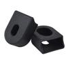 Bicycles Crank Cover, 2Pair Bicycles Crankset Protectors Silicone Crank Protective Cover Silicone Crank Cover Protectors
