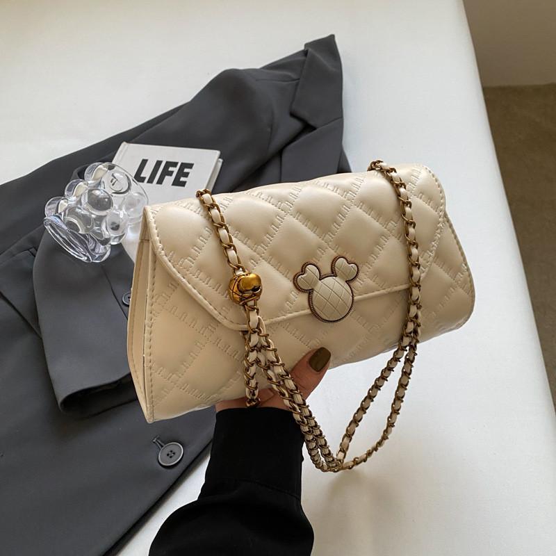 Fashionable Women's Designer Shoulder Bag 2023 New Winter French Small Crossbody Bag