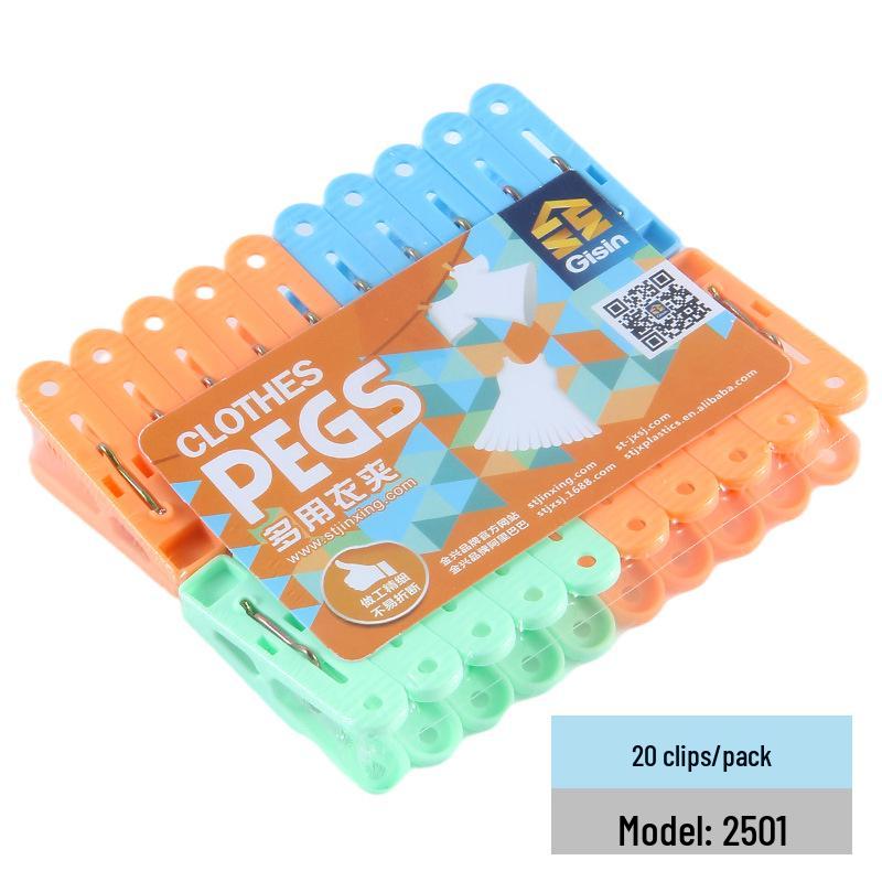 

Windproof Strong Clips for Drying: Thickened Socks, Clothes, Hats, Quilts, Underwear Picture Color