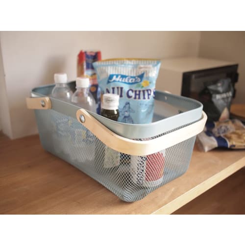 Daikai Linier Wood Handle Mesh Iron Two-Handle GY Knife, W40 X D24.5 X H18 X T30cm, 51318