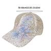 Embroidered Flowers Lace Baseball Cap Breathable Mesh Rebound Cap Sunscreen Sunshade Hat  Women
