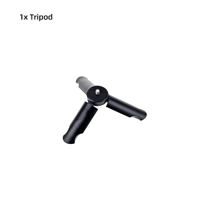 Selfie Stick Desktop Tripod Screw Adapter Base for GoPro Hero 13 12 11 10 9 Insta360 SJCAM AKASO Osmo Action Camera Accessories