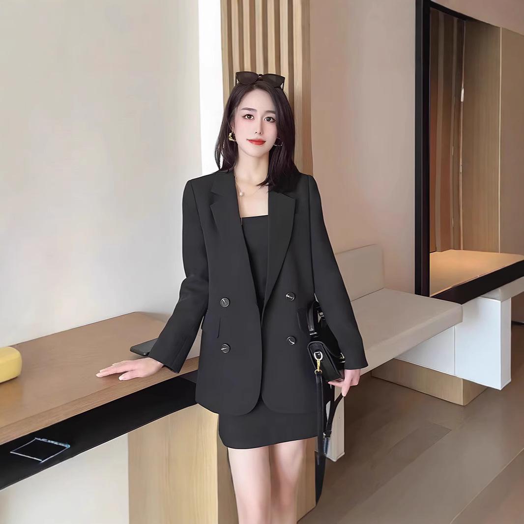 

Women s Slimming Korean Style Blazer - 2025 Spring/Autumn Collection XL