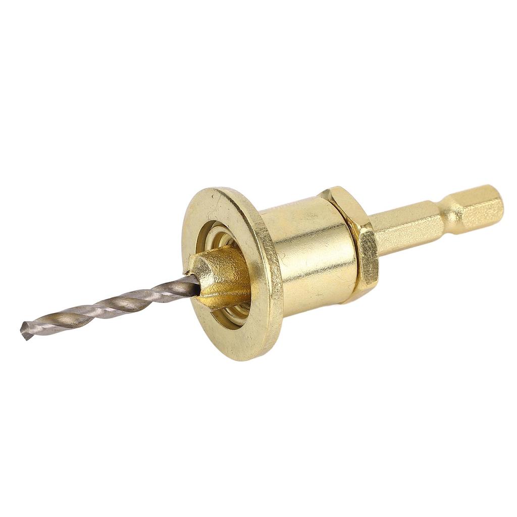 Burghiu pentru alezor reglabil coadă hexagonală 1/4 inch 3.2x10mm Burghiu treptat pentru șuruburi pentru artizanat