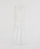 Loutaideu Two Way Layered Wrap Dress [White]