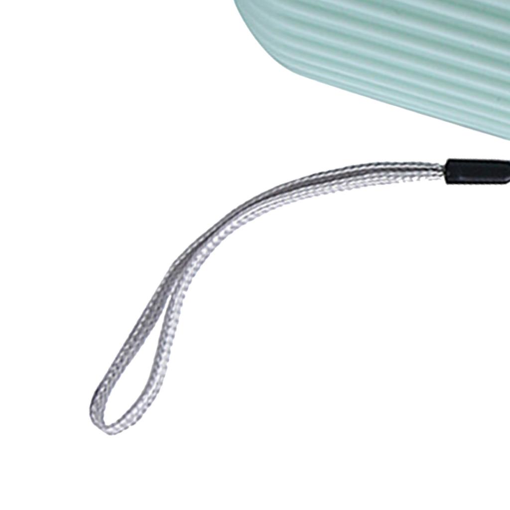 Travel Toothbrush Case Carrier Portable PP Slip Resistant Travel Toothbrush Cup with Cover Green