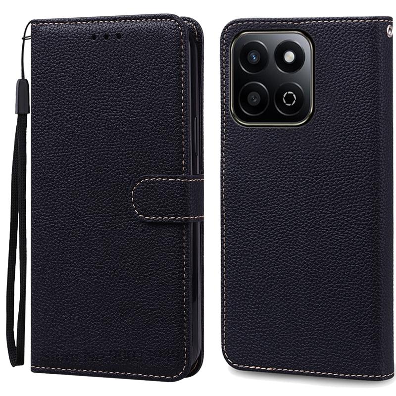 For Honor X7C Case Leather Flip Wallet Cover For Honor X7C Case Phone Covers For Honor X7 C Silicone Cover Coque Fundas Etui