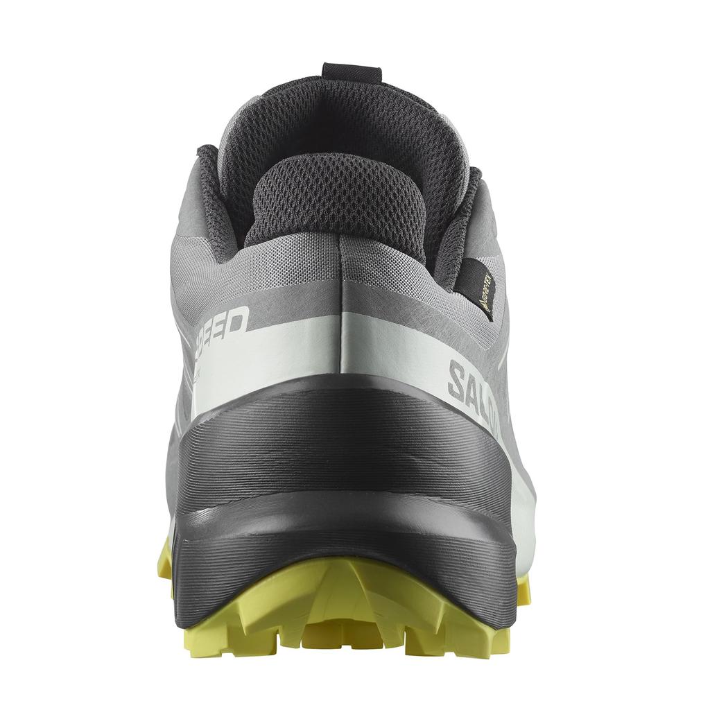 Trailrunning SPEEDCROSS DAMEN Limette cm [Salomon] GORE-TEX (Speedcross Gore-Tex) Damen Sharkskin/Clearly Aqua/Sunny 22.5