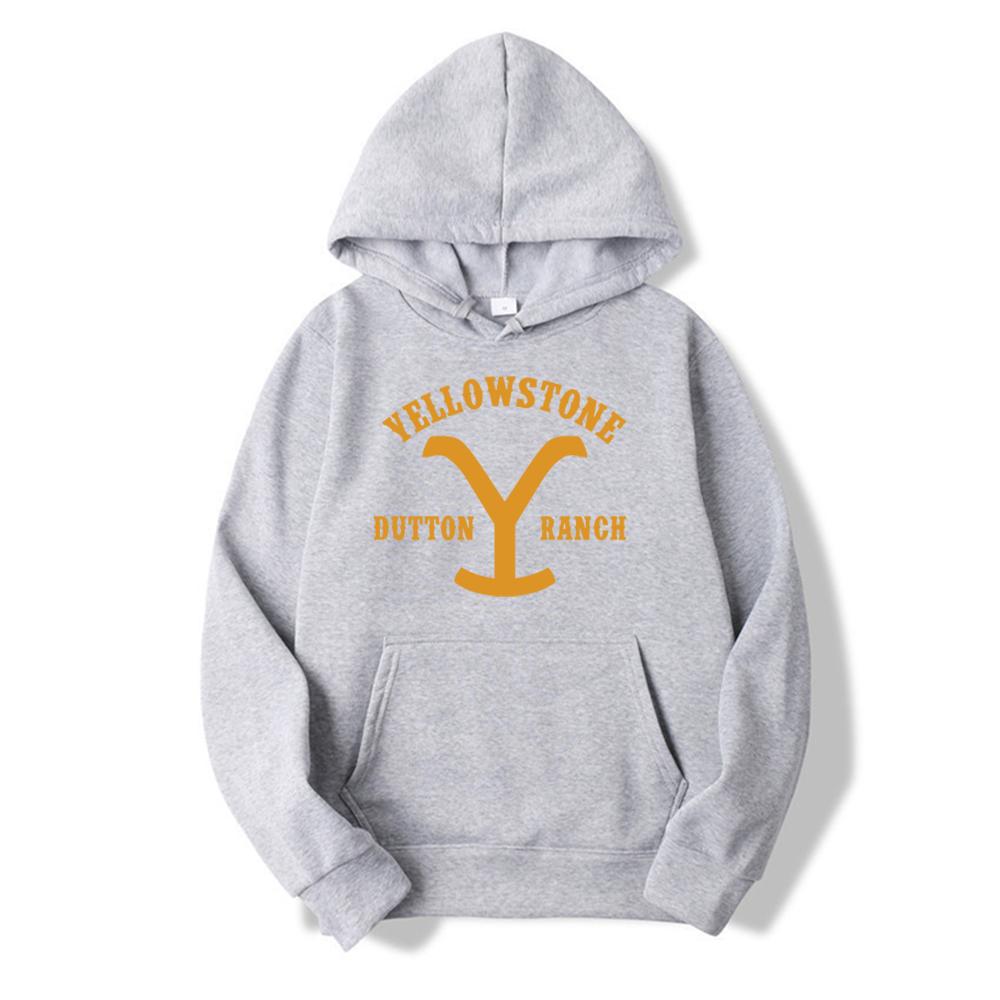 Tv Show Yellowstone Hoodie Unisex Yellowstone Dutton Ranch Pullover Rip Wheeler Hooded Sweatshirt Unisex Dutton Family Hoodies