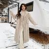 Women's Coats High-end Fashion Long Overcoat - Knee-length Warm Outerwear