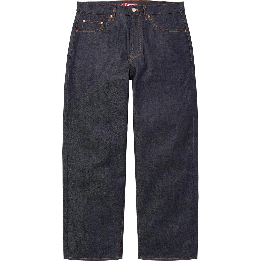 Supreme Rigid Baggy Selvedge Jean Rigid Indigo (25SS)