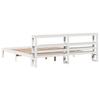 Vidaxl Rama Łóżka Z Zagłówkiem Bez Materaca, Biała, 200X200 Cm
