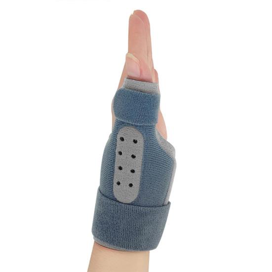Sports Thumb Support Brace Built-in Spring Finger Protection Wrist Guard Thumb Spica Splint for Pain Sponge Thumb Protector