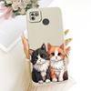 For Tecno Pop 4 LTE / Pop 4 Air Cute Cat Flower Cartoon Phone Case For Tecno Pop4 Lte 4Air Shockproof Soft Silicone Bumpers