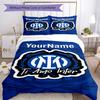 Inter Milan Customize your name Bedding Set Breathable Duvet Cover with Pillowcases Home Decoration Birthday Gift