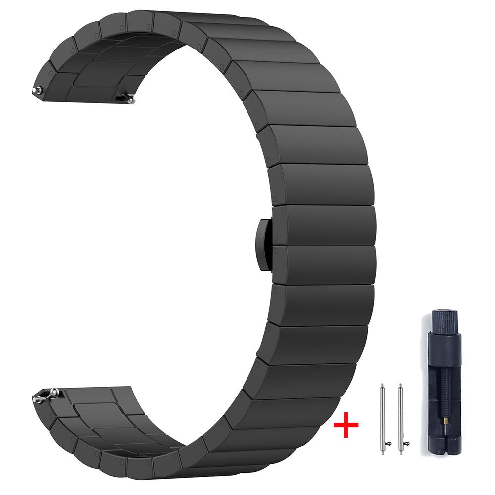 Metallarmband für HUAWEI GT 3 2 Pro 46mm Runner SE 43mm 42mm Edelstahl-Geflechtband für HUAWEI WATCH Buds Armband