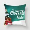 Christmas Throw Pillow Set Santa Claus Sofa Gift Home Decor Pillowcase Christmas Gift Pillowcase